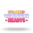 Stacked Valentine Hearts