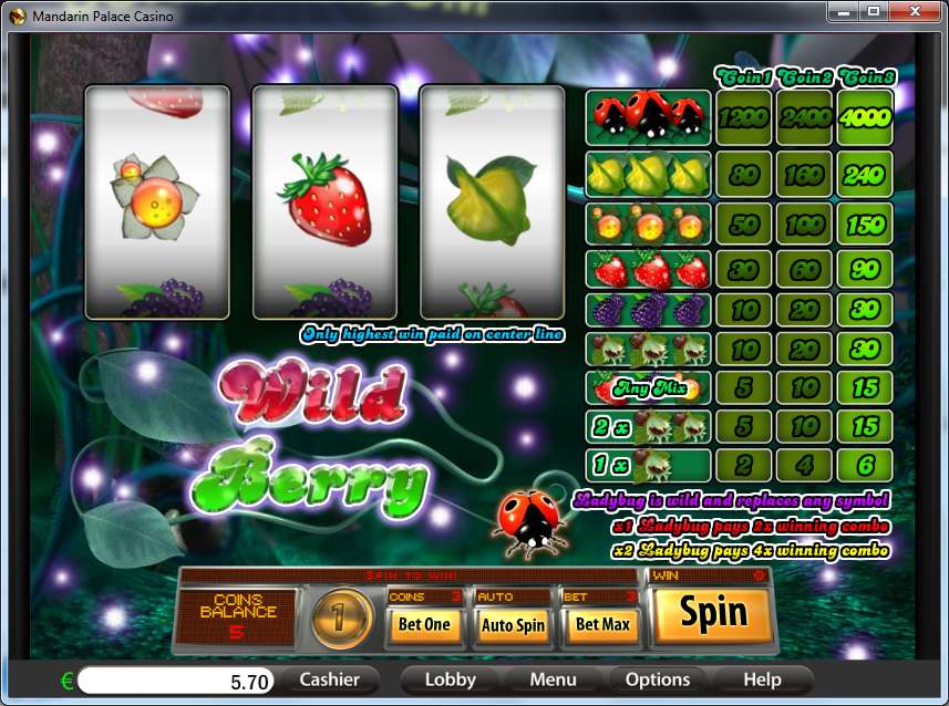 Wild Berry - 3 Reels