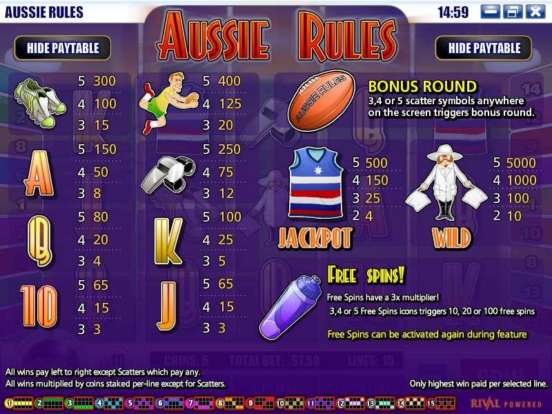 Aussie Rules