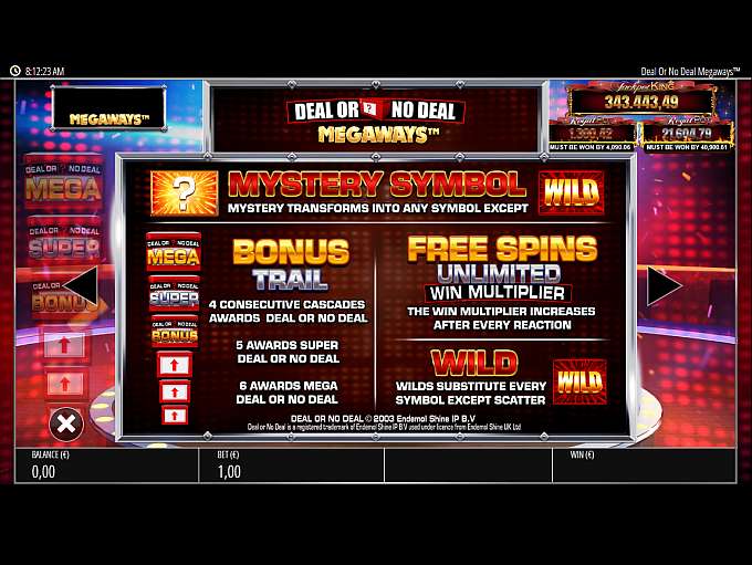 Deal or No Deal Megaways