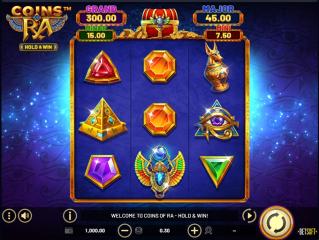 Coins of Ra Hold and Win