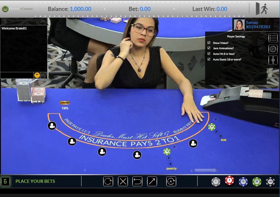 Visionary iGaming Blackjack