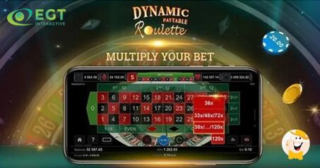 EGT Interactive Ajoute la Fonctionnalité Dynamic Paytable à la Roulette Européenne