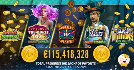 Le Réseau de Jackpots Progressifs de Microgaming Compte 7 Millionnaires