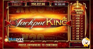 Blueprint Étoffe Sa Série Jackpot King avec 7's Deluxe