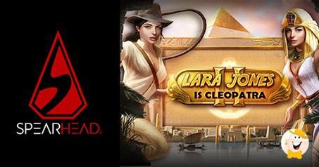 Spearhead Studios Lance la Machine à Sous Lara Jones is Cleopatra 2