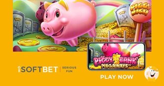 Betsson et iSoftBet Lancent la Machine à Sous Piggy Bank Megaways