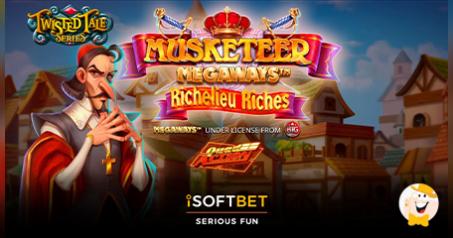 iSoftBet Enrichit sa Série Twisted Tale en Lançant Muskeeter Megaways