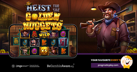 Pragmatic Play Lance un Tout Nouveau Jeu : Heist for the Golden Nuggets™