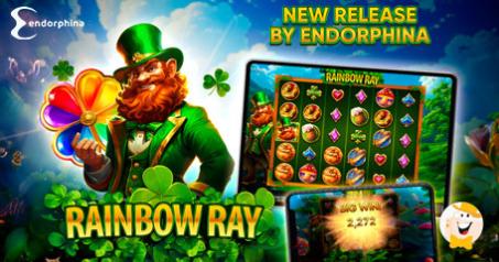 Endorphina Enrichit son Portefeuille d'une Nouvelle Machine à Sous en Ligne, Rainbow Ray !