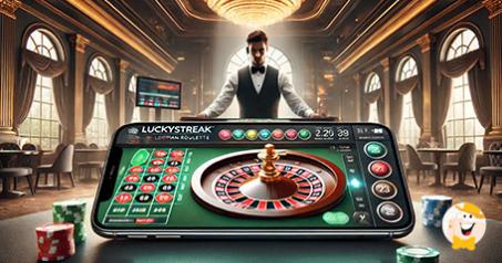 LuckyStreak lance une version mobile repensée de la roulette live avec outils sociaux et statistiques