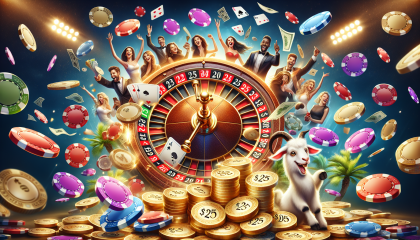 Plongez dans l'offre excitante de 25 $ de Goat Spins Casino