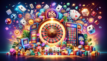 Pas de Limite de Retrait pour les 100 Tours Gratuits Attendant les Nouveaux Joueurs chez Sol Casino
