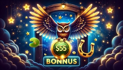 Libérez Votre Potentiel de Jeu avec un Bonus de 55 $ au Lucky Owl Club