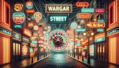 Débloquez 25 Tours chez Wager Street sans Dépôt Requis