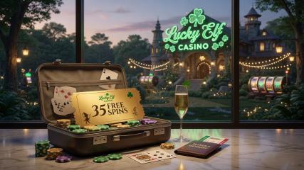 Déverrouillez 35 Tours au Casino Lucky Elf : L'Évasion d'un Joueur