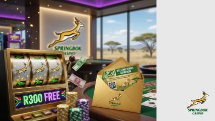 Découvrez des opportunités passionnantes avec le bonus de 300 R de Springbok Casino