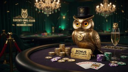Plongez dans l'opportunité de bonus exclusive du Lucky Owl Club
