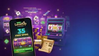 Explorez l'aventure des 35 tours gratuits de LevelUp Casino