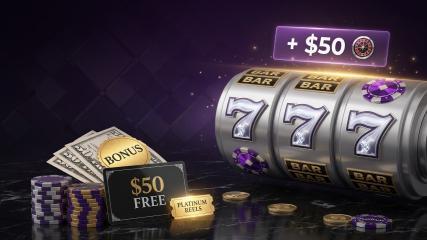 Débloquez votre chance de gagner : Bonus de 50 $ chez Platinum Reels