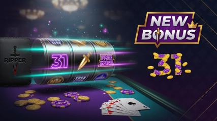 Déverrouillez 31 tours palpitants avec le nouveau bonus de Ripper Casino