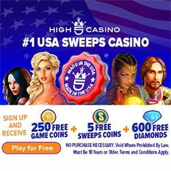 Play sweepstakes at High 5 Casino